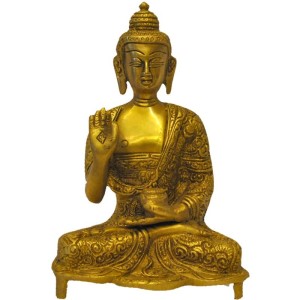 buddha-ashirvadh-brass-statue